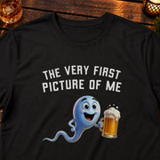The Very First Picture of Me 人生最初の写真 Tシャツ|フロントプリント