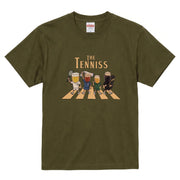 THE TENNISS ビール×テニス パロディTシャツ