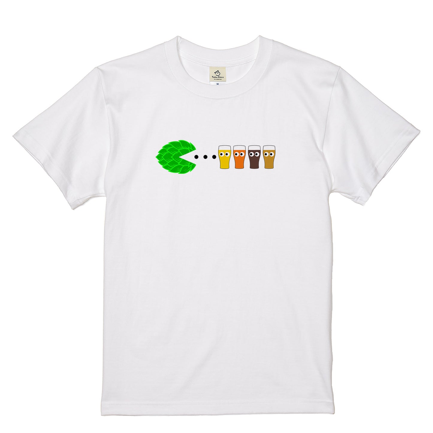 ホップ レトロゲーム クラフトビール Tシャツ | ビール好き・クラフトビール・おもしろに人気