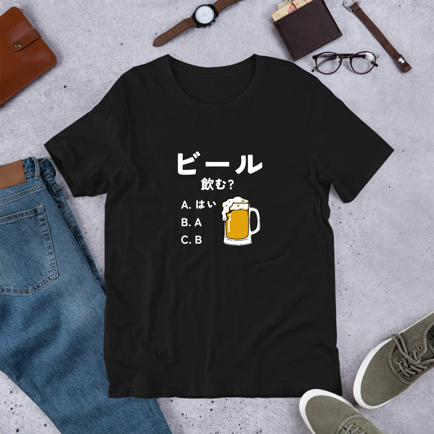 「ビール飲む?」誕生日プレゼントにも最適!居酒屋・飲み会で話題の面白tシャツ|日本酒・ビール・焼酎・ウイスキー好きにおすすめ