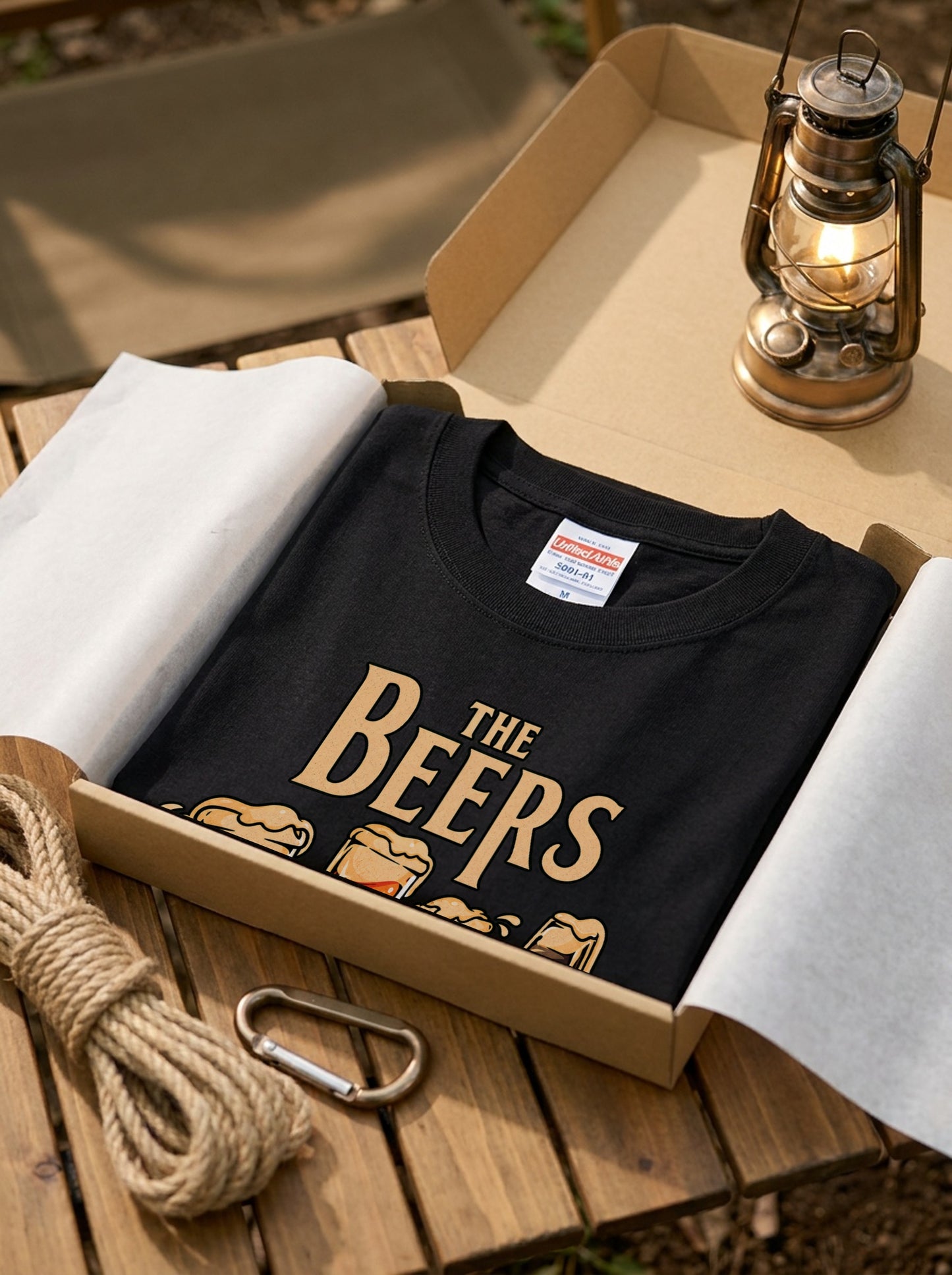THE BEERS 橫断歩道 Tシャツ ｜ ビール好き・クラフトビール・おもしろ・ロックに人気
