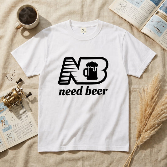 Need Beer｜ ビール好き・お酒・スポーツ風・おもしろ・パロディに人気
