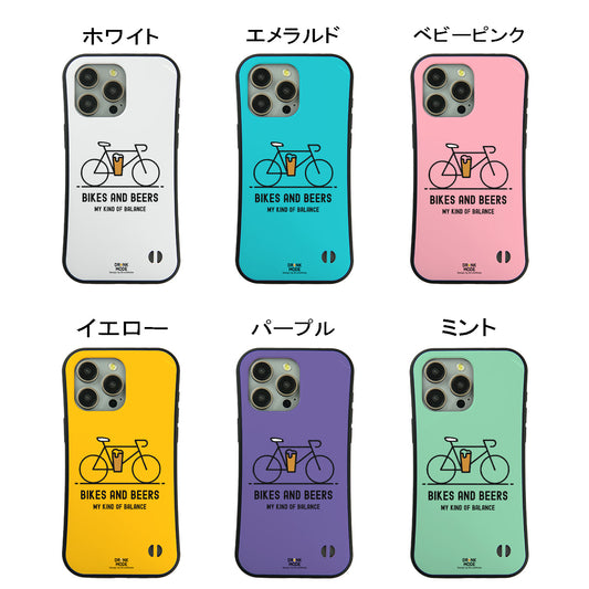 「BIKES AND BEERS 」iPhoneケース おもしろデザイン|酒好きに人気のDrunkmodeスマホケース|ビール・焼酎・日本酒・ウイスキー好きにおすすめ|プレゼントにも◎