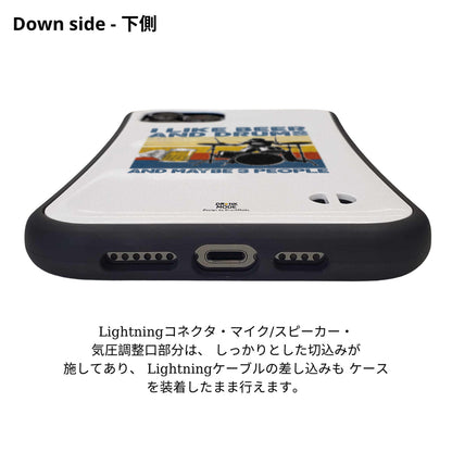 「I LIKE BEER AND DRUMS」iPhoneケース おもしろデザイン｜酒好きに人気のDrunkmodeスマホケース｜ビール・焼酎・日本酒・ウイスキー好きにおすすめ｜プレゼントにも◎