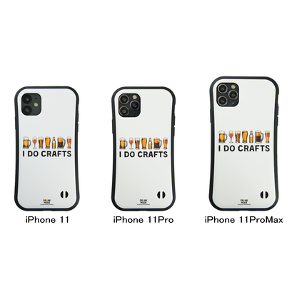 「I DO CRAFTS」iPhoneケース おもしろデザイン｜酒好きに人気のDrunkmodeスマホケース｜ビール・焼酎・日本酒・ウイスキー好きにおすすめ｜プレゼントにも◎