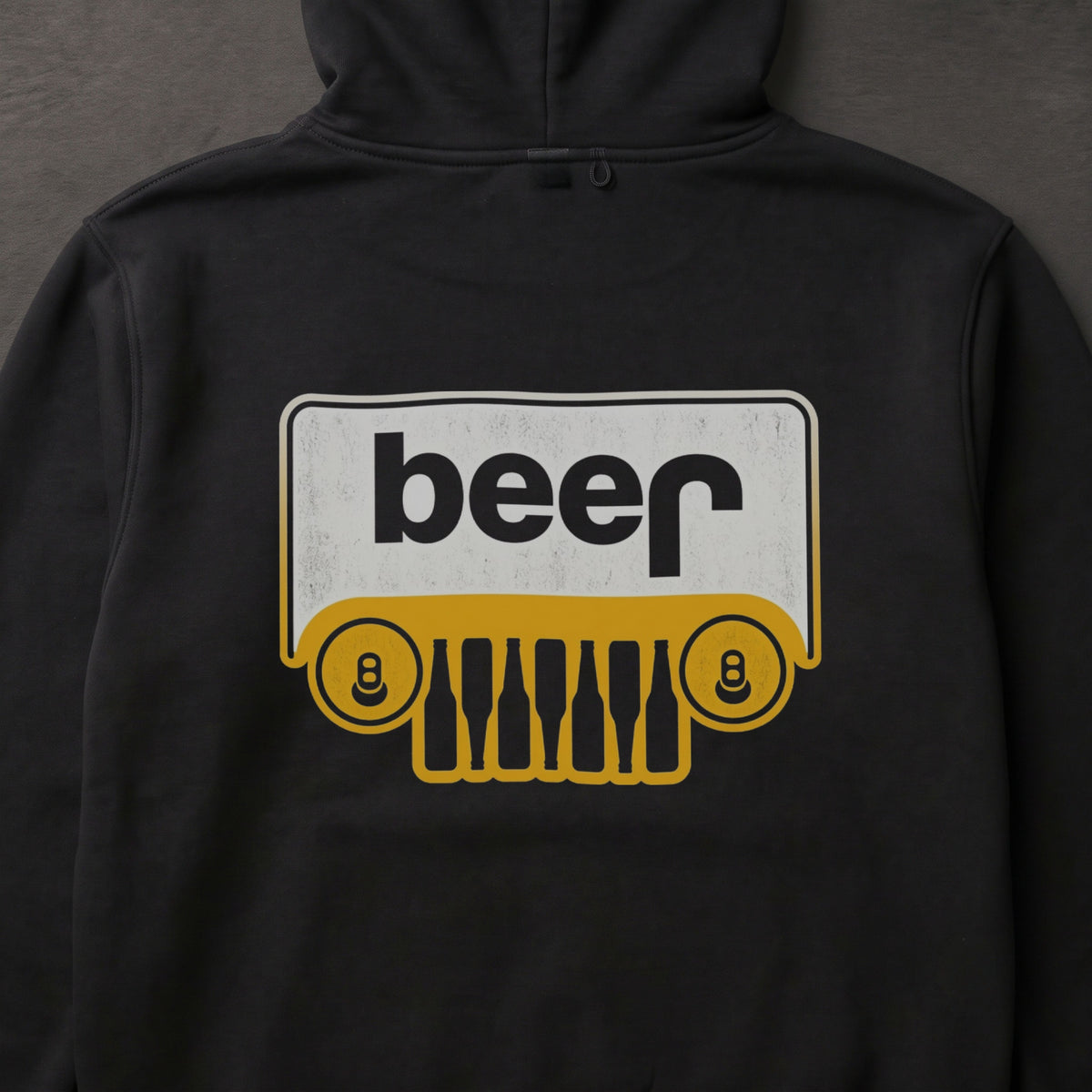 BEER オフロードグリル パーカー ｜バックプリント