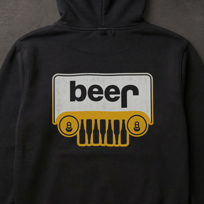 BEER オフロードグリル パーカー ｜バックプリント
