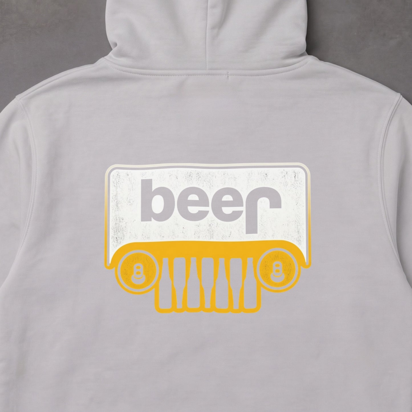 BEER オフロードグリル パーカー ｜バックプリント