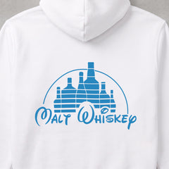 MALT WHISKEY モルトウイスキー ボトルキャッスル パーカー ｜バックプリント
