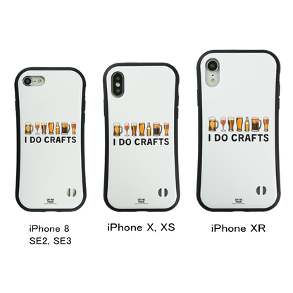 「I DO CRAFTS」iPhoneケース おもしろデザイン｜酒好きに人気のDrunkmodeスマホケース｜ビール・焼酎・日本酒・ウイスキー好きにおすすめ｜プレゼントにも◎