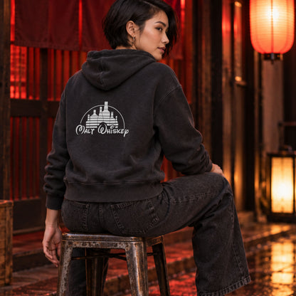 MALT WHISKEY モルトウイスキー ボトルキャッスル パーカー ｜バックプリント