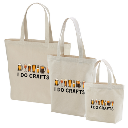 「I DO CRAFTS」誕生日プレゼントにも最適！居酒屋・飲み会で話題の面白トートバッグ｜日本酒・ビール・焼酎・ウイスキー好きにおすすめ