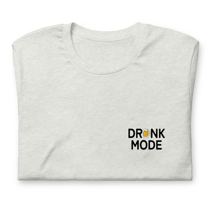 「DrunkMode 酔っ払うモード」誕生日プレゼントにも最適！居酒屋・飲み会で話題の面白tシャツ｜日本酒・ビール・焼酎・ウイスキー好きにおすすめ