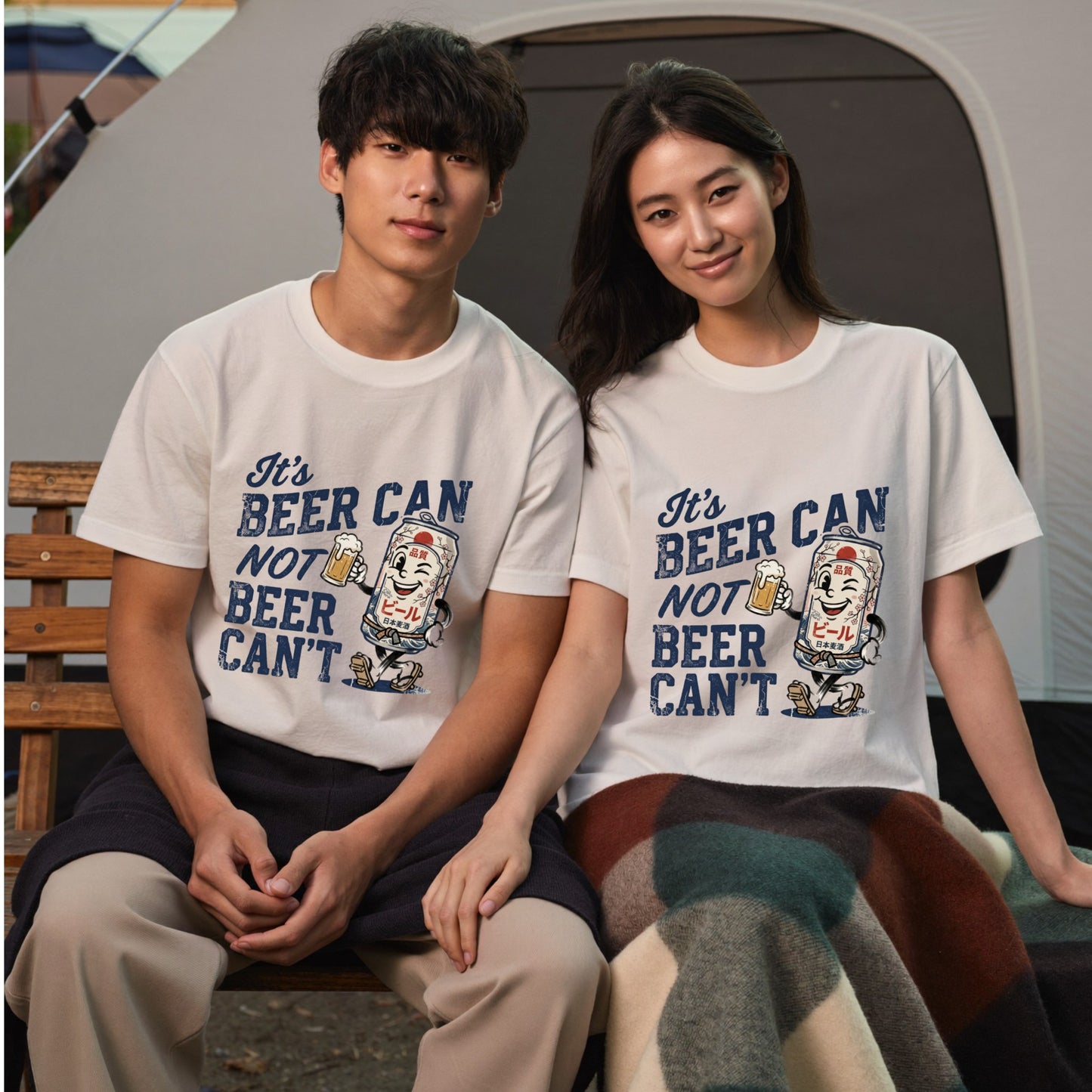 ビンテージ 缶ビール Tシャツ ｜ ビール好き・アメリカンレトロに人気