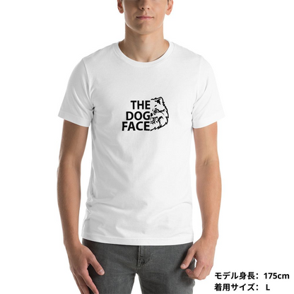 犬 tシャツ 犬イラスト ポメラニアン  THE DOG FACE｜アダルト&キッズサイズ.