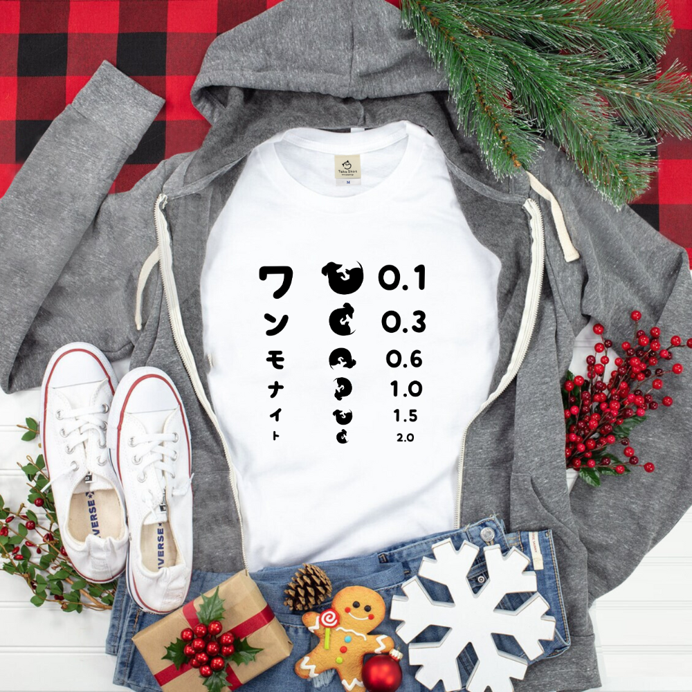 犬 tシャツ 犬イラスト ワンモナイト ｜アダルト&キッズサイズ.