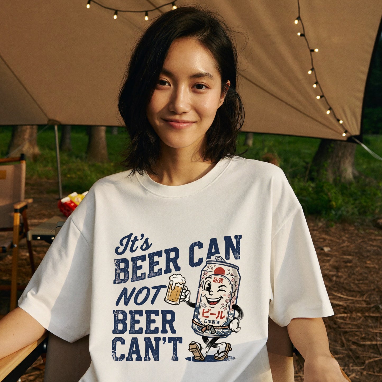 ビンテージ 缶ビール Tシャツ ｜ ビール好き・アメリカンレトロに人気