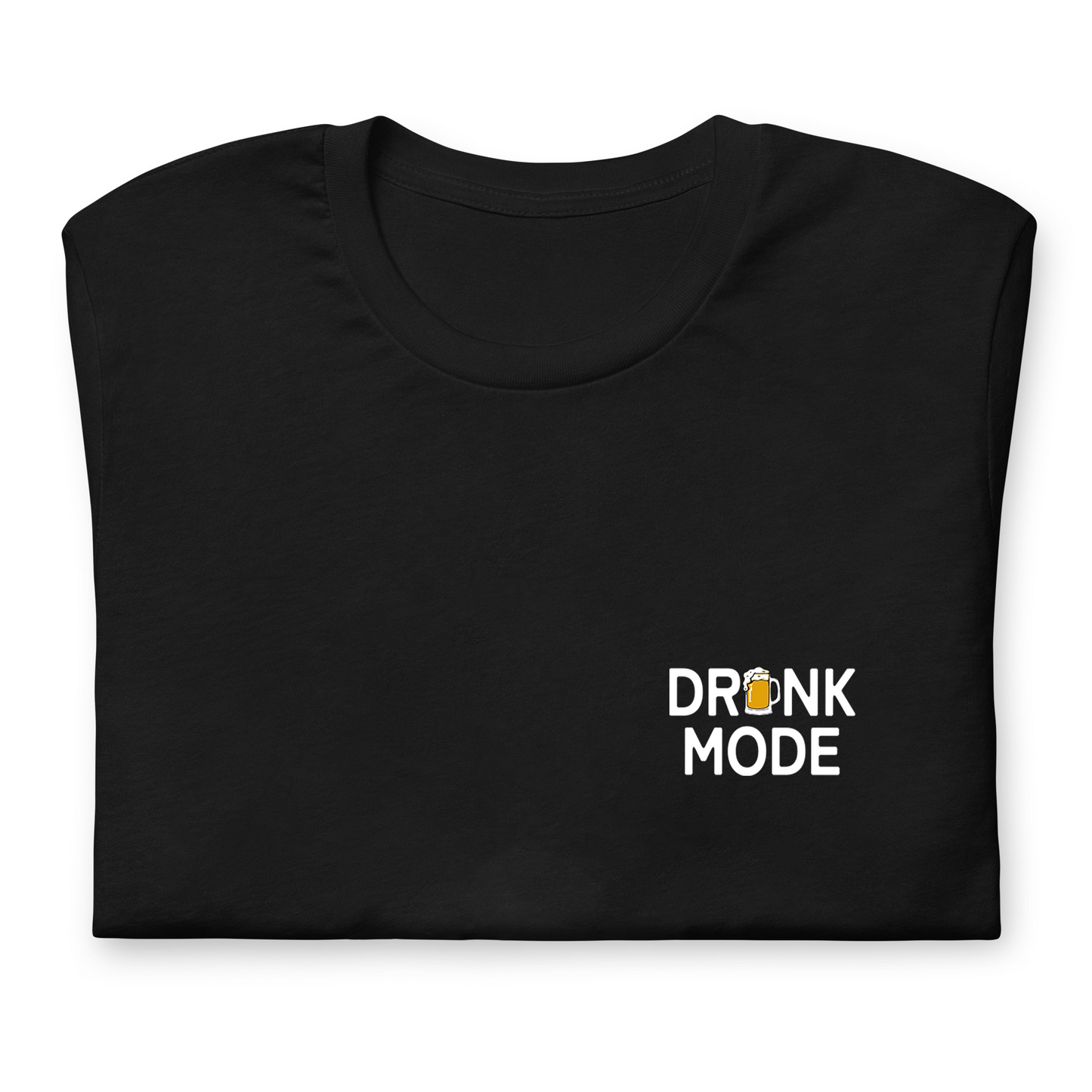 「DrunkMode 酔っ払うモード」誕生日プレゼントにも最適！居酒屋・飲み会で話題の面白tシャツ｜日本酒・ビール・焼酎・ウイスキー好きにおすすめ