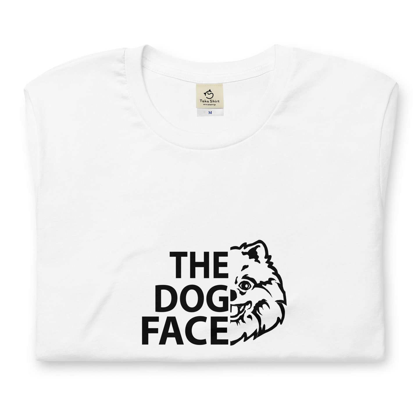 犬 tシャツ 犬イラスト ポメラニアン  THE DOG FACE｜アダルト&キッズサイズ.