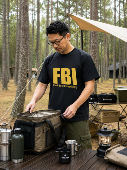 Find Beer Immediately Tシャツ ｜ ビール好き・お酒・おもしろ・ジョークに人気
