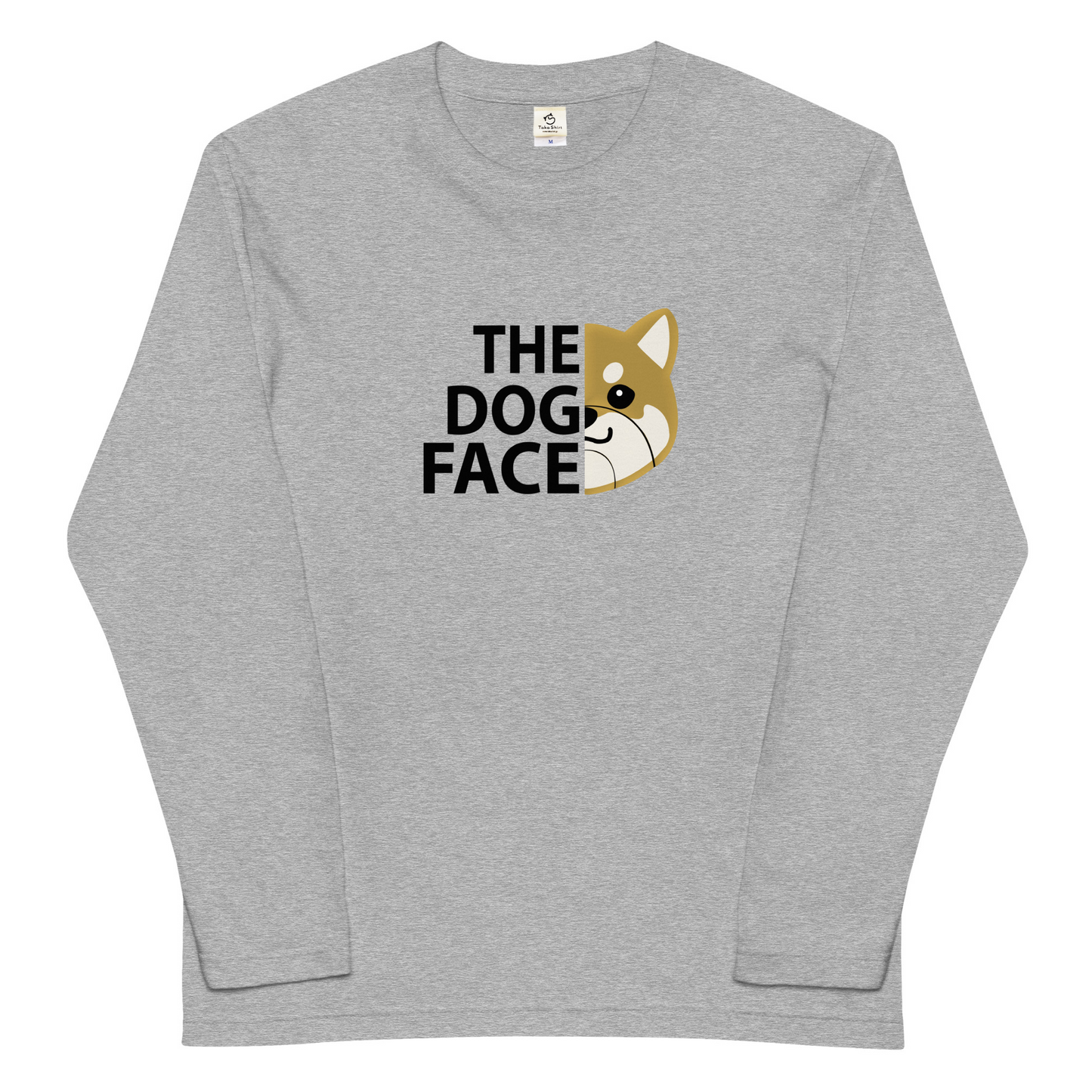 犬 tシャツ 犬イラスト 柴犬 THE DOG FACE ｜アダルト&キッズサイズ.