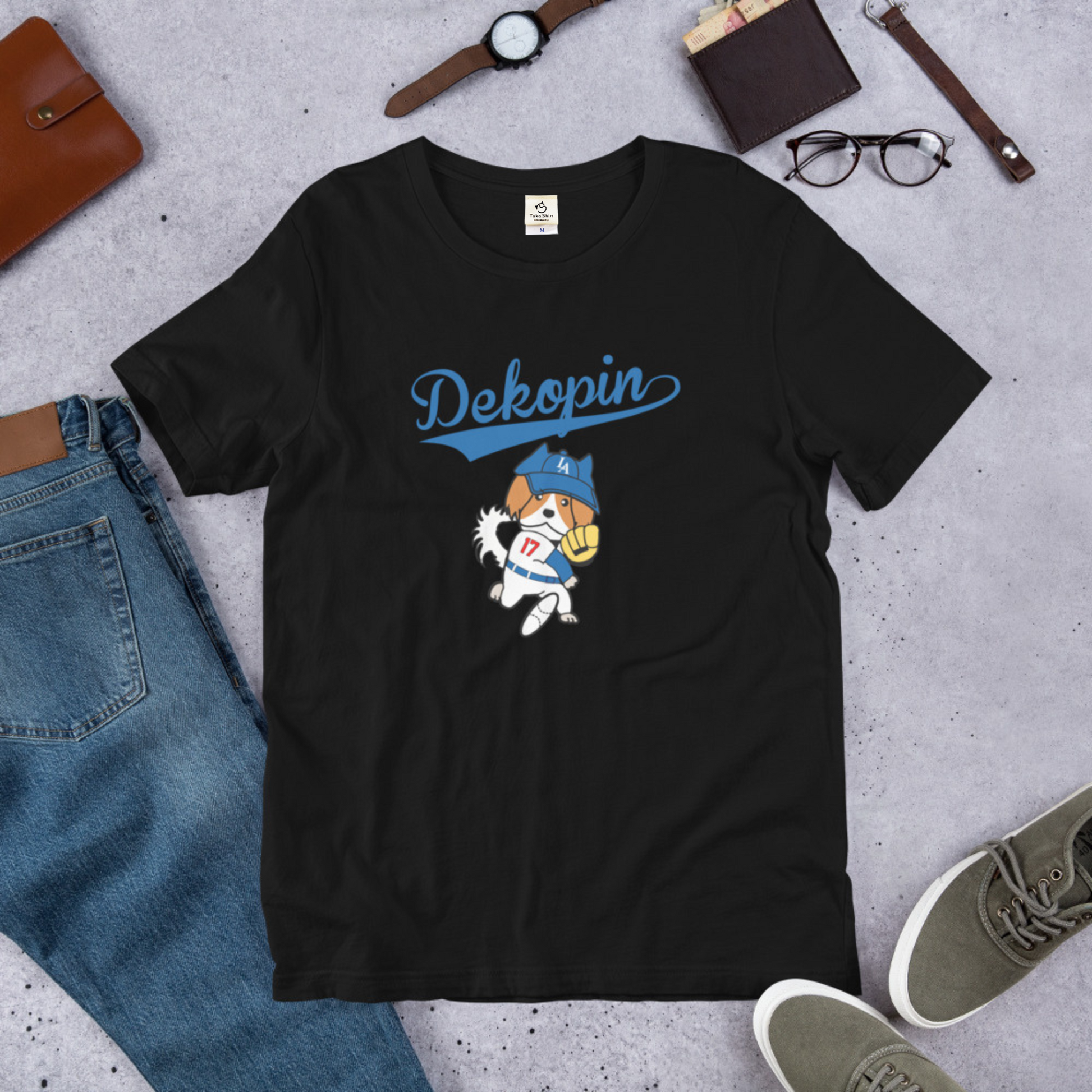 デコピン 犬tシャツ いぬ コーイケルホンディエイラスト  Dekopin｜アダルト&キッズサイズ.