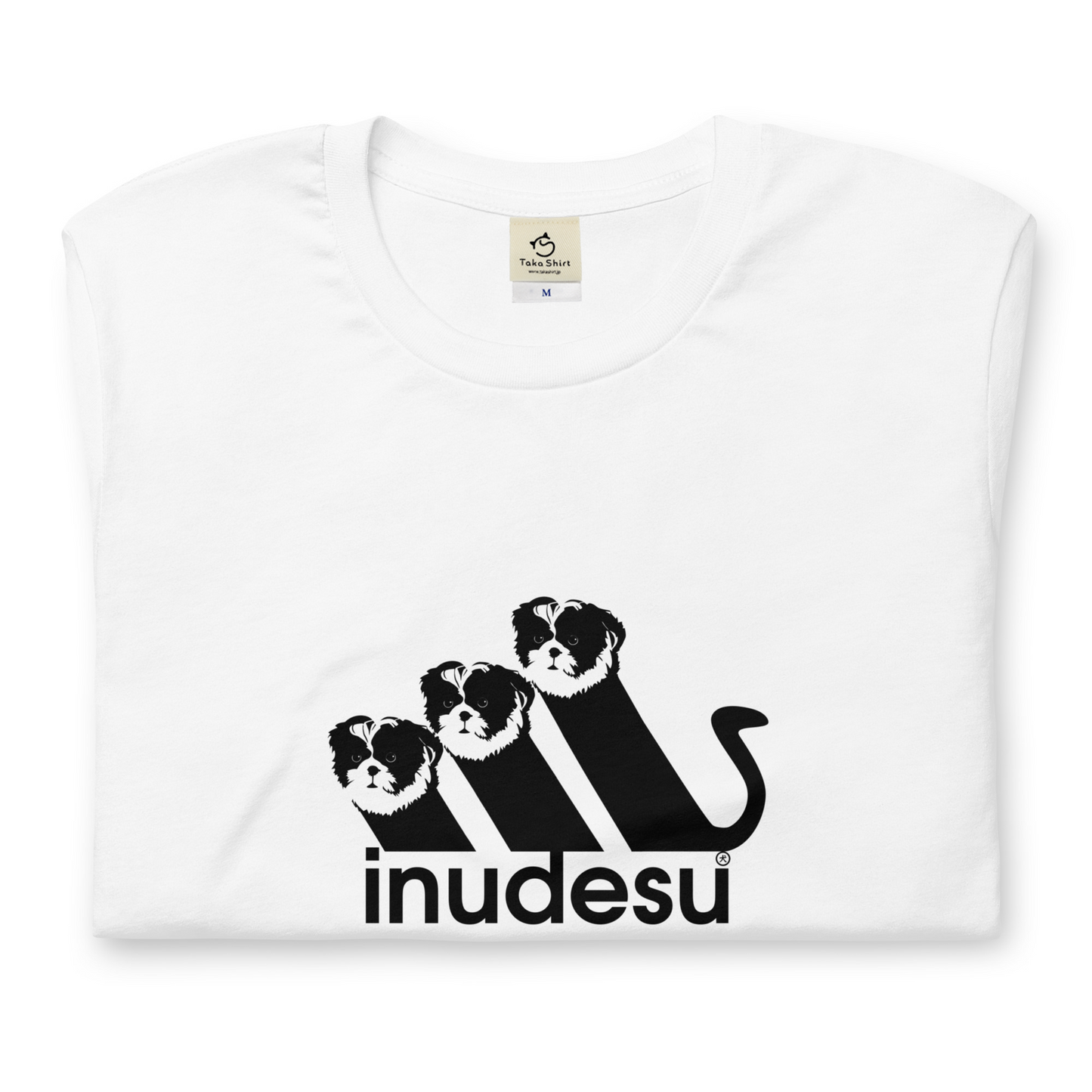 犬 tシャツ 犬イラスト シーズー  INUDESU ｜アダルト&キッズサイズ.