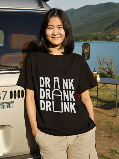 Drink Drank Drunk ビール Tシャツ ｜ ビール好き・飲み会に人気