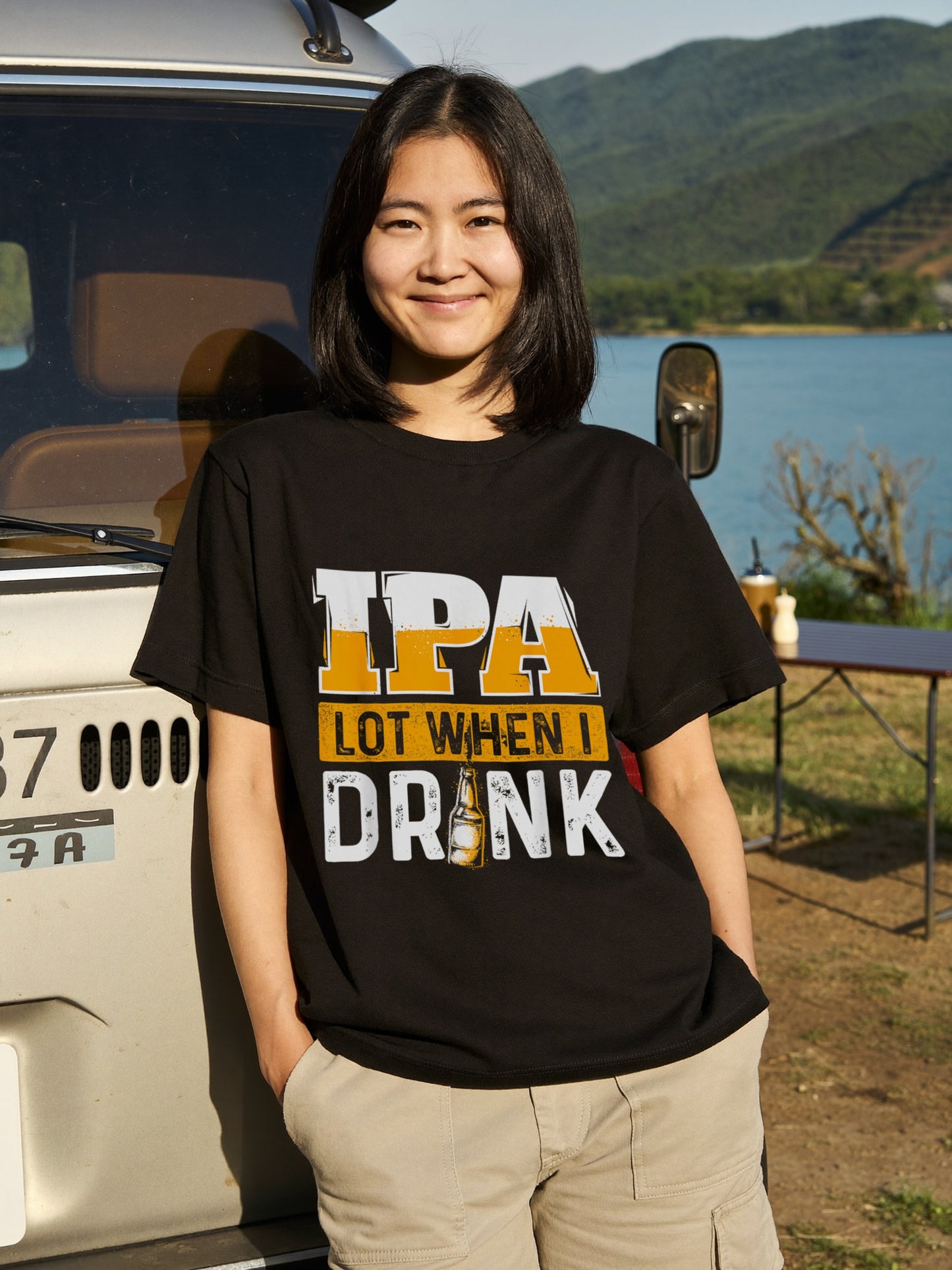 「IPA Lot When I Drink」ビール好き・クラフトビール・おもしろに人気