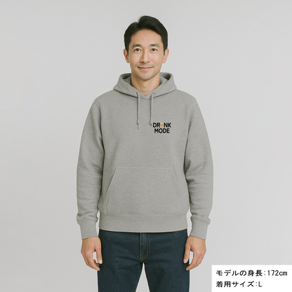 誕生日プレゼントにも最適！居酒屋・飲み会で話題の面白パーカー｜日本酒・ビール・焼酎・ウイスキー好きにおすすめ  「DrunkMode 酔っ払うモード 」