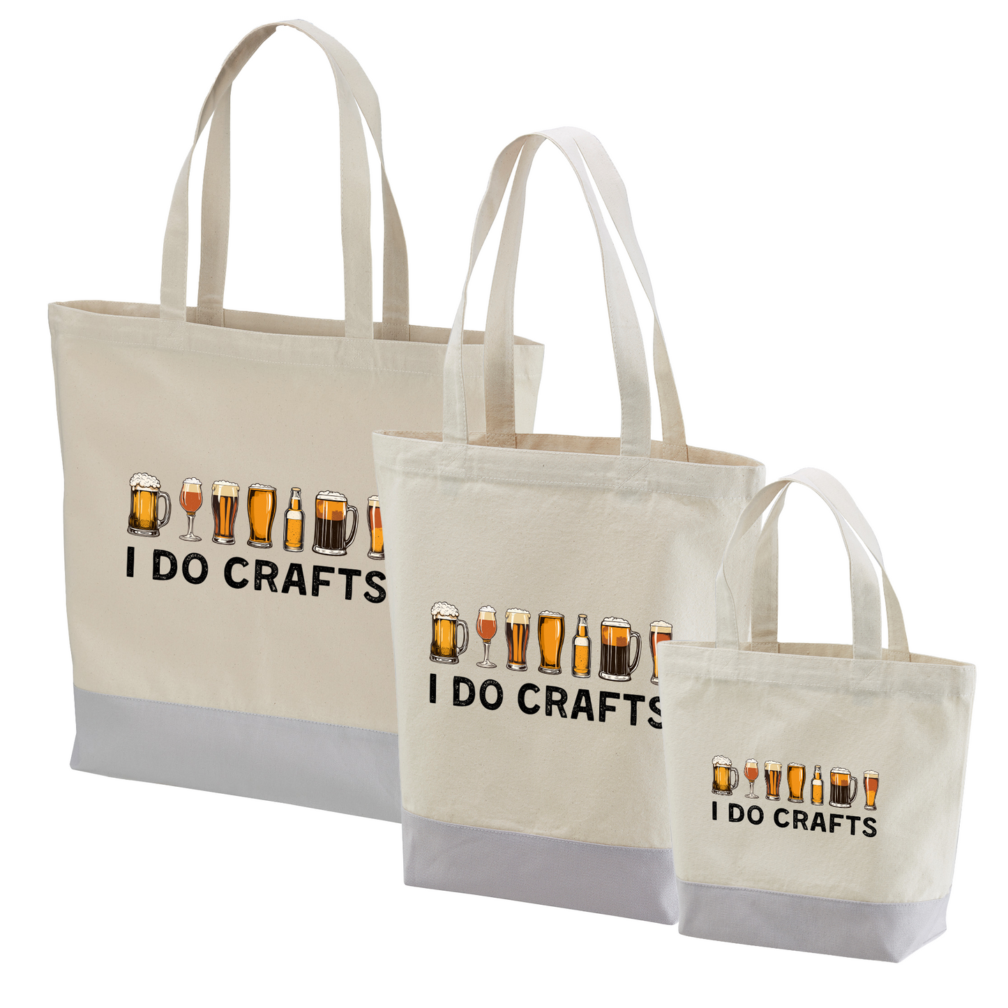 「I DO CRAFTS」誕生日プレゼントにも最適！居酒屋・飲み会で話題の面白トートバッグ｜日本酒・ビール・焼酎・ウイスキー好きにおすすめ