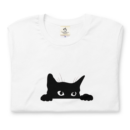 猫tシャツ ねこ 可愛い猫イラスト 黒猫｜アダルト&キッズサイズ.