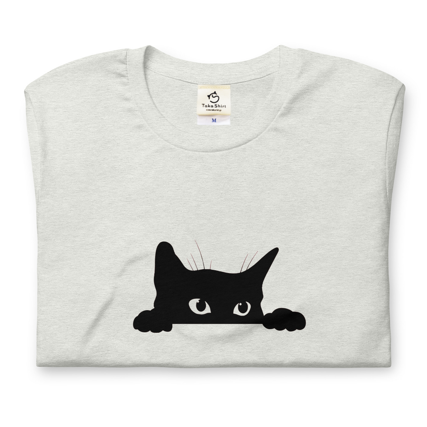 猫tシャツ ねこ 可愛い猫イラスト 黒猫｜アダルト&キッズサイズ.