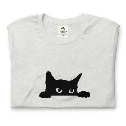 猫tシャツ ねこ 可愛い猫イラスト 黒猫｜アダルト&キッズサイズ.