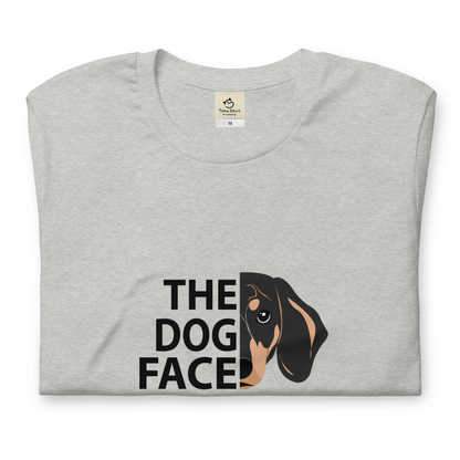 犬 tシャツ 犬イラスト ダックス フンド THE DOG FACE ｜アダルト&キッズサイズ.