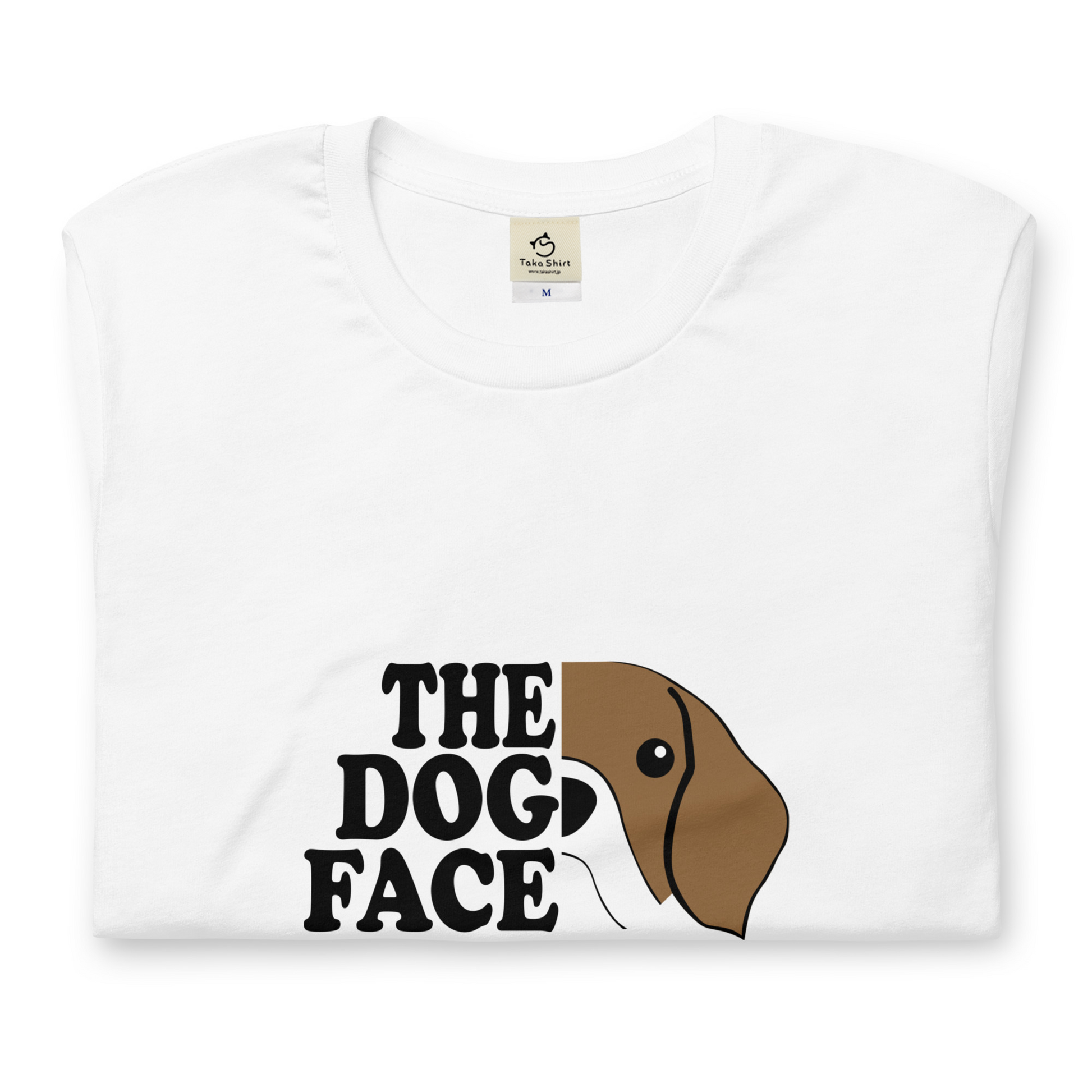 犬 tシャツ 犬イラスト THE DOG FACE ｜アダルト&キッズサイズ.