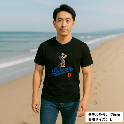 デコピン 犬tシャツ いぬ コーイケルホンディエイラスト  Dekopin｜アダルト&キッズサイズ