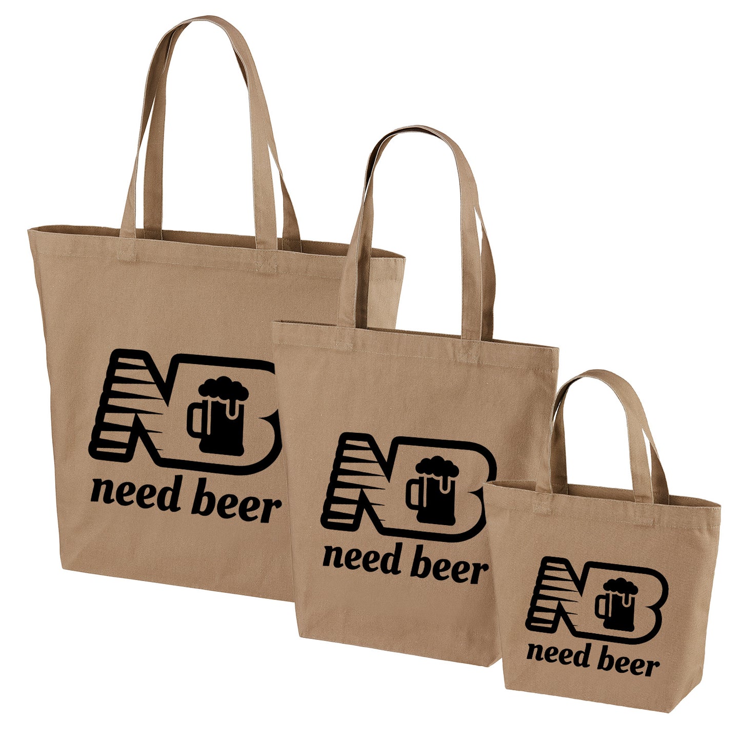 「Need Beer」トートバッグ｜ビール・ゴルフ好きへのプレゼント | Drunkmode