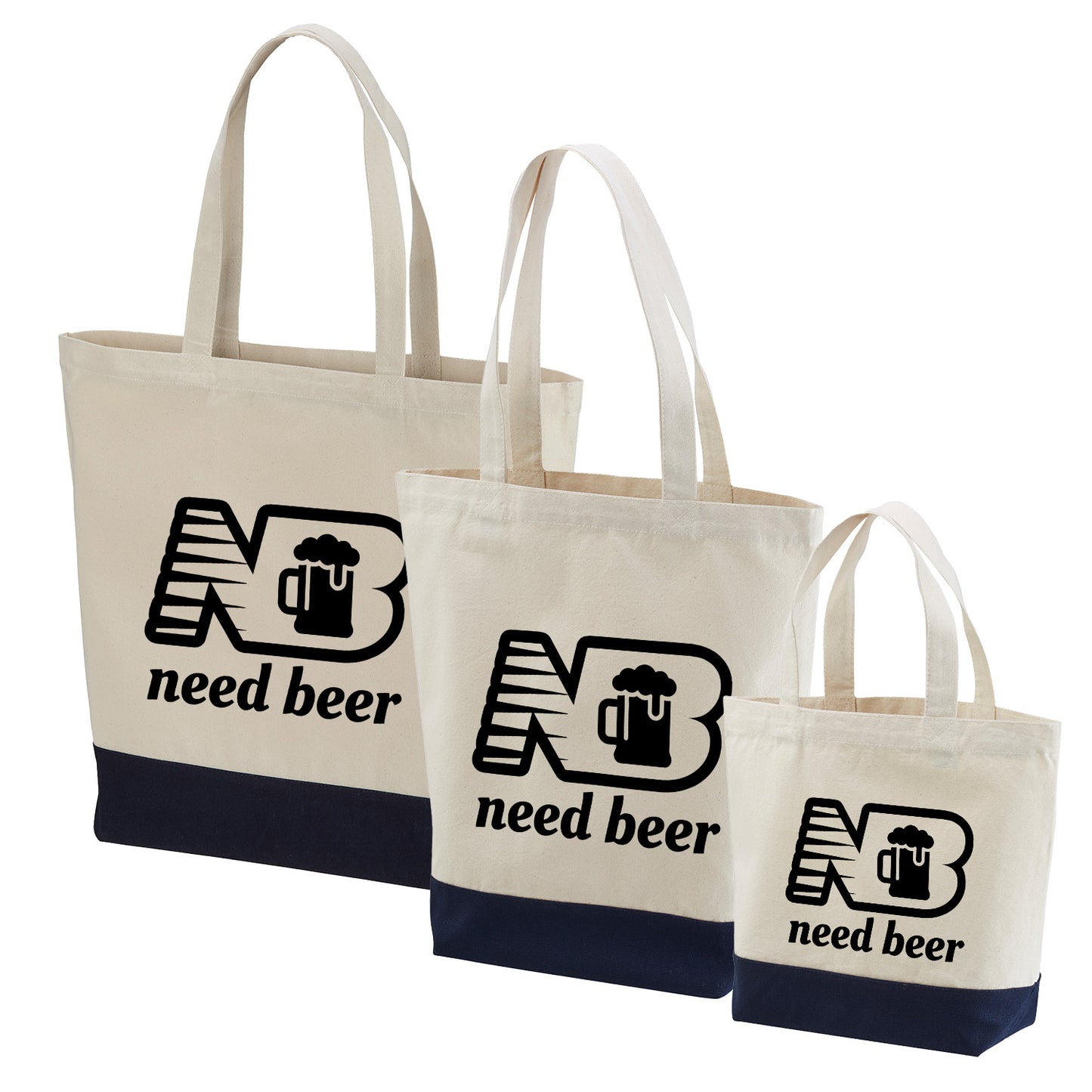 「Need Beer」トートバッグ｜ビール・ゴルフ好きへのプレゼント | Drunkmode