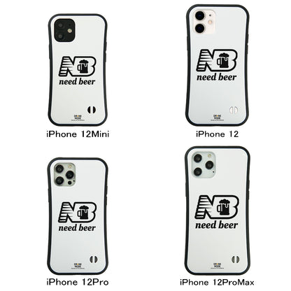 「Need Beer」iPhoneケース おもしろデザイン｜酒好きに人気のDrunkmodeスマホケース｜ビール・焼酎・日本酒・ウイスキー好きにおすすめ｜プレゼントにも◎