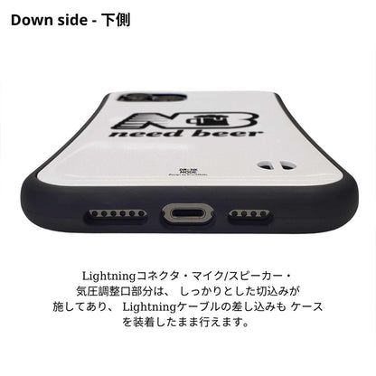 「Need Beer」iPhoneケース おもしろデザイン｜酒好きに人気のDrunkmodeスマホケース｜ビール・焼酎・日本酒・ウイスキー好きにおすすめ｜プレゼントにも◎