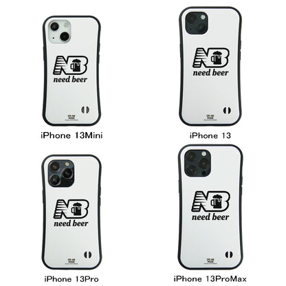 「Need Beer」iPhoneケース おもしろデザイン｜酒好きに人気のDrunkmodeスマホケース｜ビール・焼酎・日本酒・ウイスキー好きにおすすめ｜プレゼントにも◎