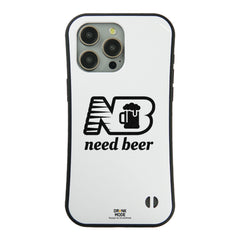 「Need Beer」iPhoneケース おもしろデザイン｜酒好きに人気のDrunkmodeスマホケース｜ビール・焼酎・日本酒・ウイスキー好きにおすすめ｜プレゼントにも◎