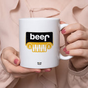 マグカップ ビールイラスト BEER 4WD 車フロントグリル｜ビール好きにおすすめ プレゼントにも最適
