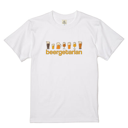 「BEERGETARIAN 」シャツ ｜ ビール好き・クラフトビール・おもしろに人気