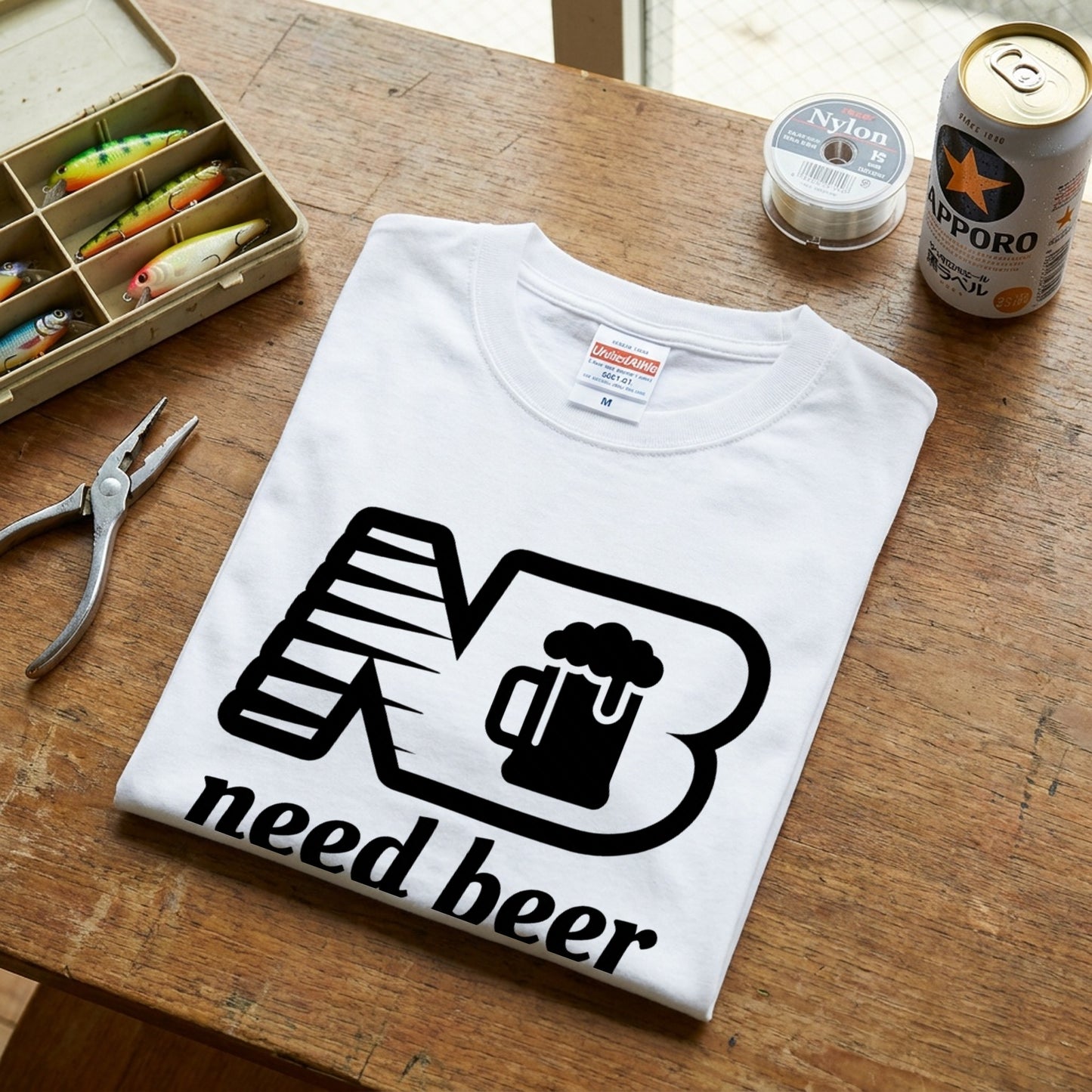 Need Beer｜ ビール好き・お酒・スポーツ風・おもしろ・パロディに人気