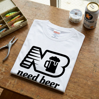 Need Beer｜ ビール好き・お酒・スポーツ風・おもしろ・パロディに人気