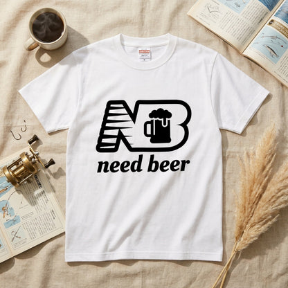 Need Beer｜ ビール好き・お酒・スポーツ風・おもしろ・パロディに人気