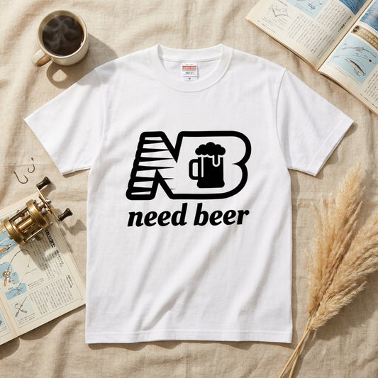 Need Beer｜ ビール好き・お酒・スポーツ風・おもしろ・パロディに人気