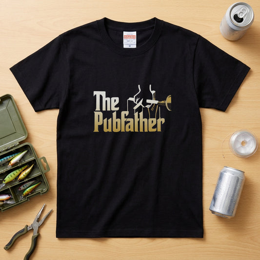 The Pubfather Tシャツ ｜ ビール好き・お酒・父の日・おもしろに人気